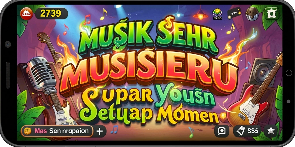 Tangkapan layar menunjukkan gameplay seru dan interaktif dalam 2739.