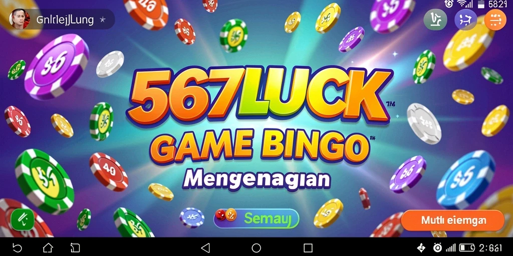 Tampilan menarik dari gameplay Bingo di 567LUCK.