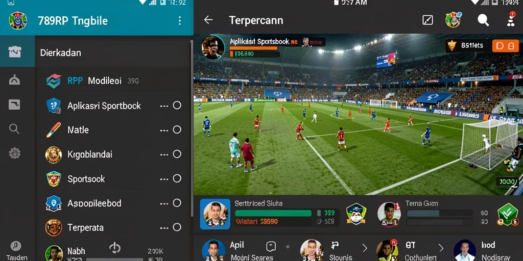 Gameplay menarik dari aplikasi Sportsbook 789RP.