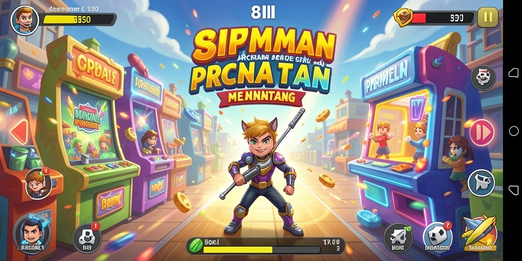 Tampilan gameplay seru dan menantang dari 8II.