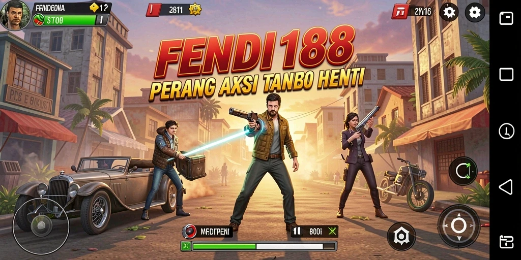 Tampilan gameplay mendebarkan dalam FENDI188.