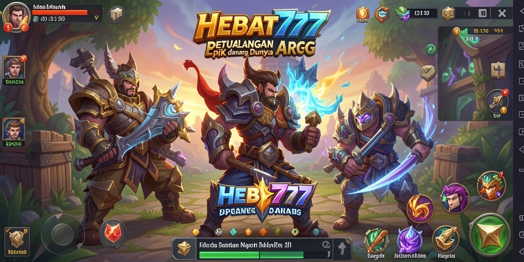 Tampilan gameplay HEBAT777 yang memukau dalam aksi ARPG.