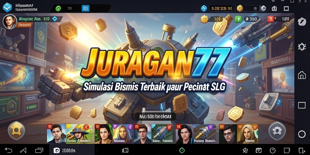 Tampilan gameplay dinamis JURAGAN77 yang menantang.