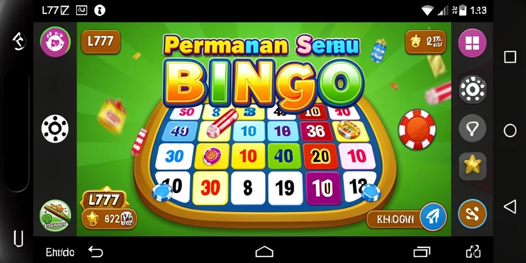 Tampilan gameplay seru dan penuh aksi di L777 Bingo.