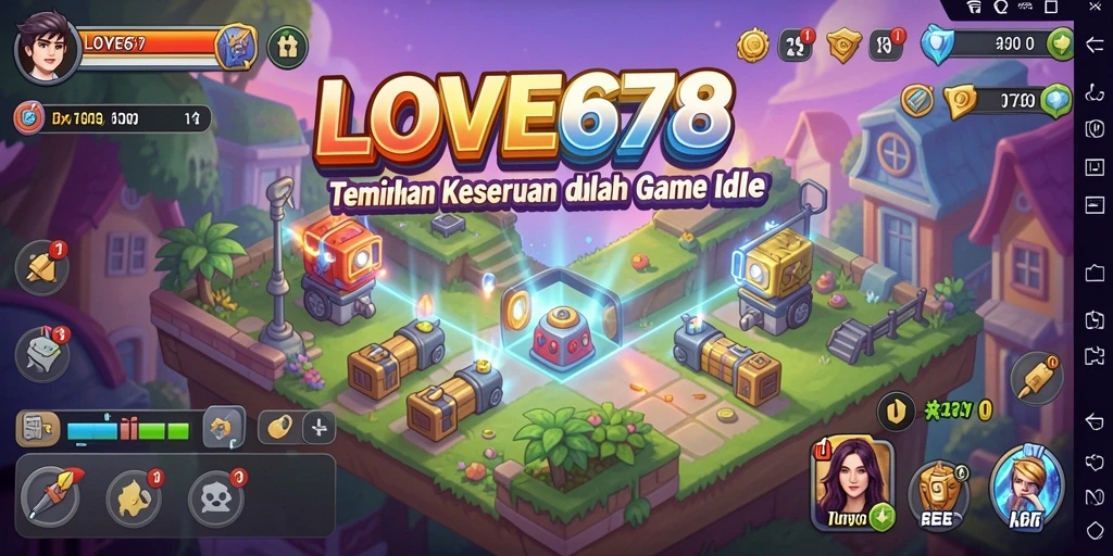 Tampilan menarik dari gameplay LOVE678 yang menenangkan.