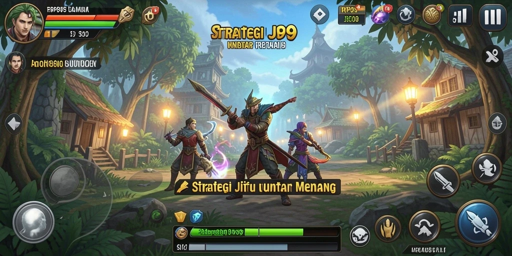 Tampilan menarik gameplay strategi RP99 yang mengasyikkan.