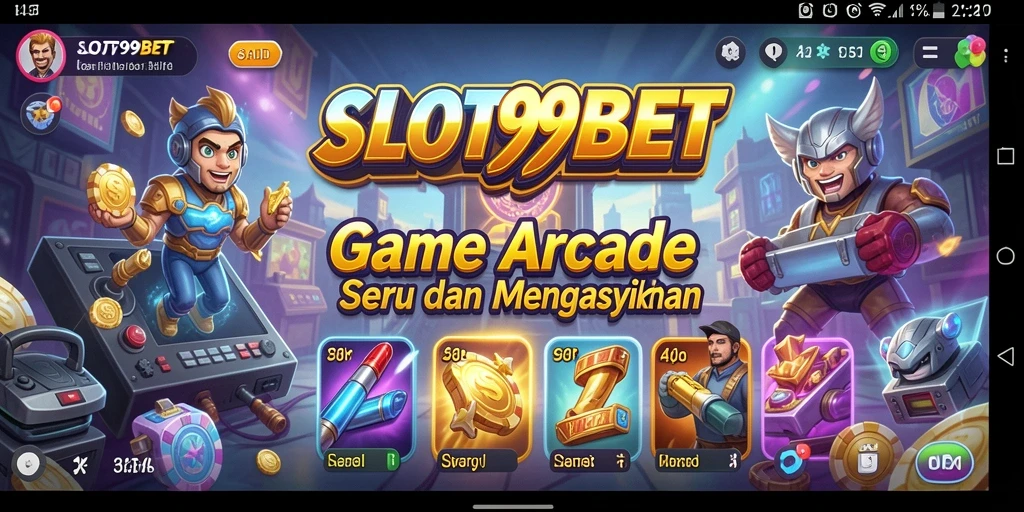 Screenshot gameplay SLOT99BET menunjukkan grafis menakjubkan dan efek visual yang menarik.