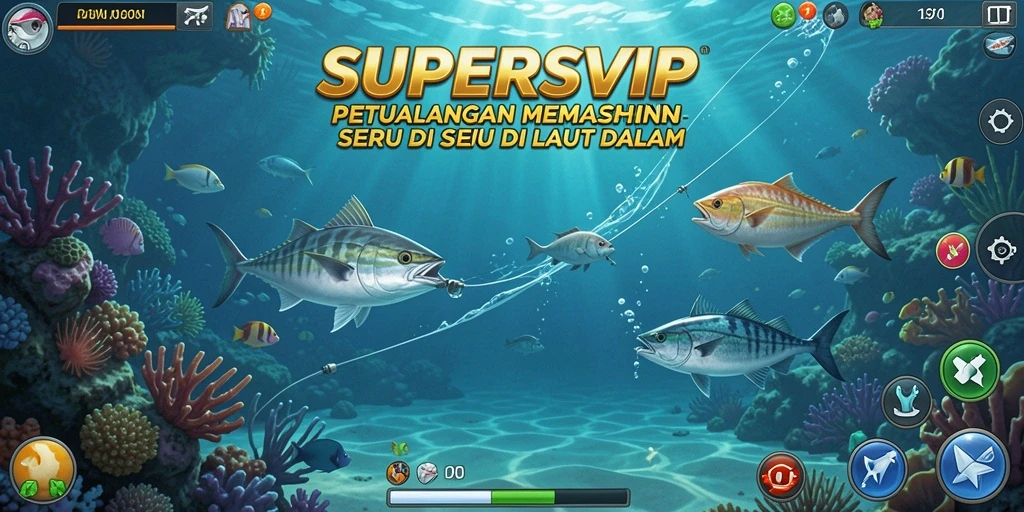 Menampilkan gameplay menarik dengan pengalaman memancing yang realistis.