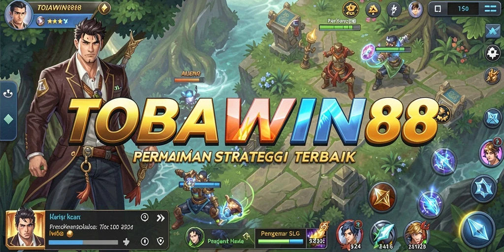 Tampilan gameplay seru TOBAWIN88 dengan strategi mendalam.