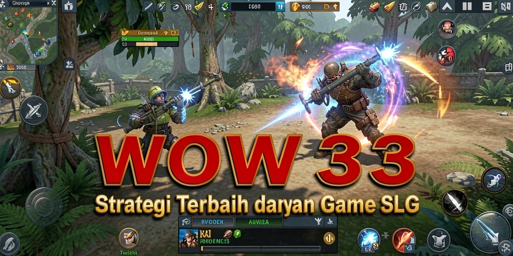 Skrinsut gameplay WOW33 menampilkan strategi seru dan pertarungan epik.